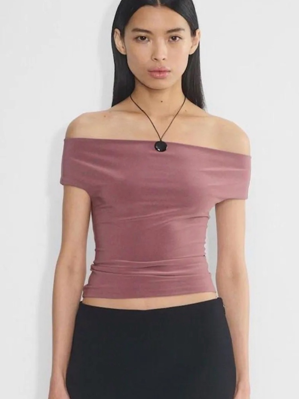 Aritzia Drapy off the Shoulder Top